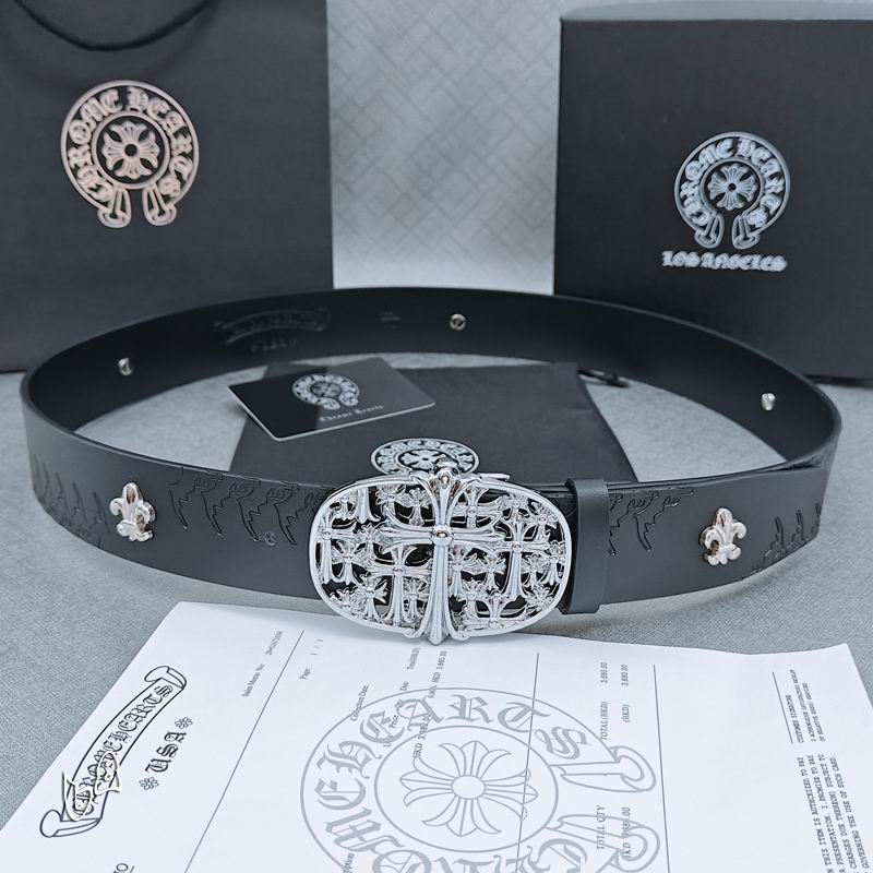 Chrome Hearts belt 38mmX90-125cm lb (31)