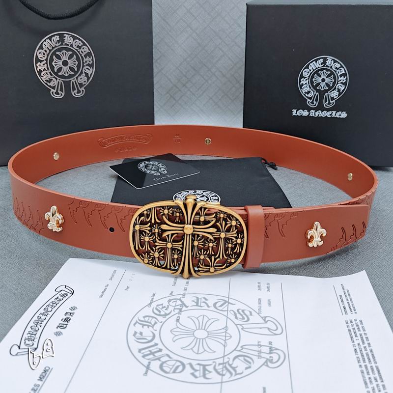 Chrome Hearts belt 38mmX90-125cm lb (35)