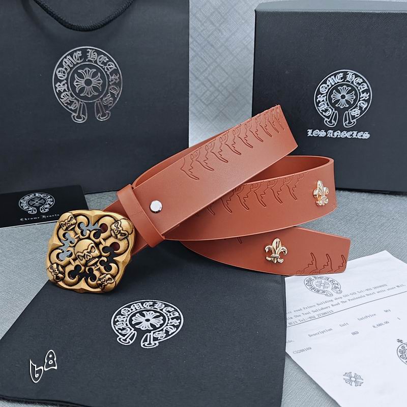 Chrome Hearts belt 38mmX90-125cm lb (7)