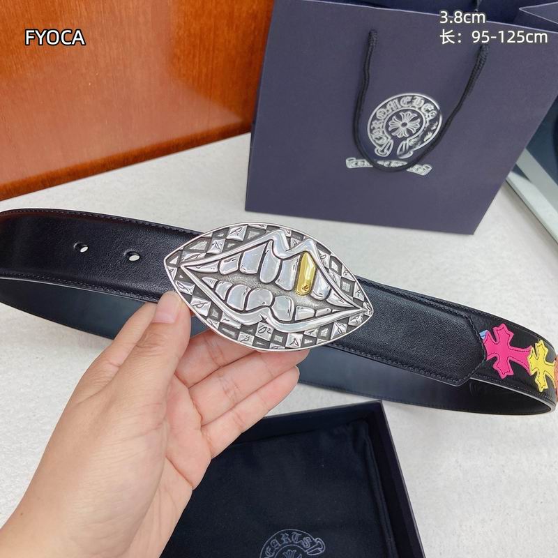 Chrome Hearts belt 38mmX95-125cm 8L (10)