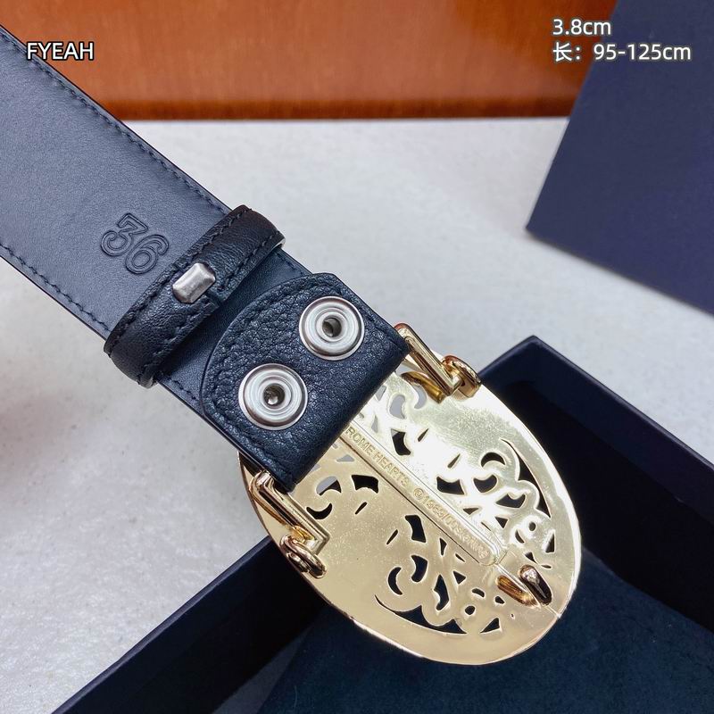 Chrome Hearts belt 38mmX95-125cm 8L (105)