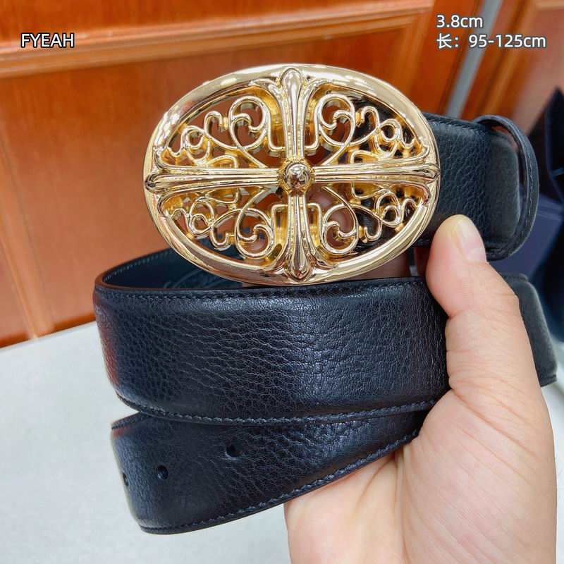 Chrome Hearts belt 38mmX95-125cm 8L (107)