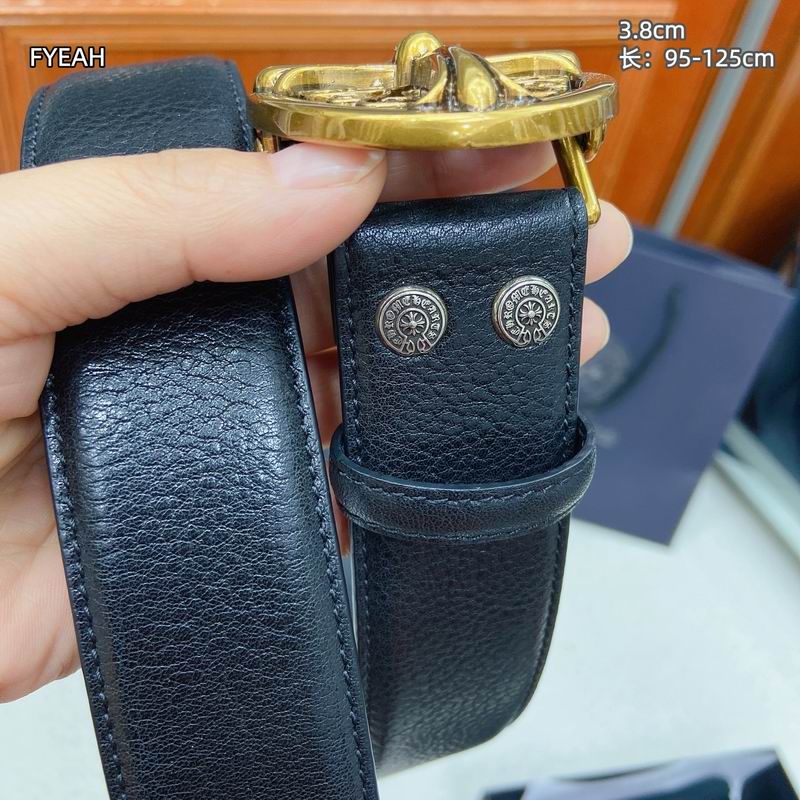 Chrome Hearts belt 38mmX95-125cm 8L (110)