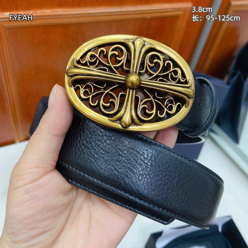 Chrome Hearts belt 38mmX95-125cm 8L (111)