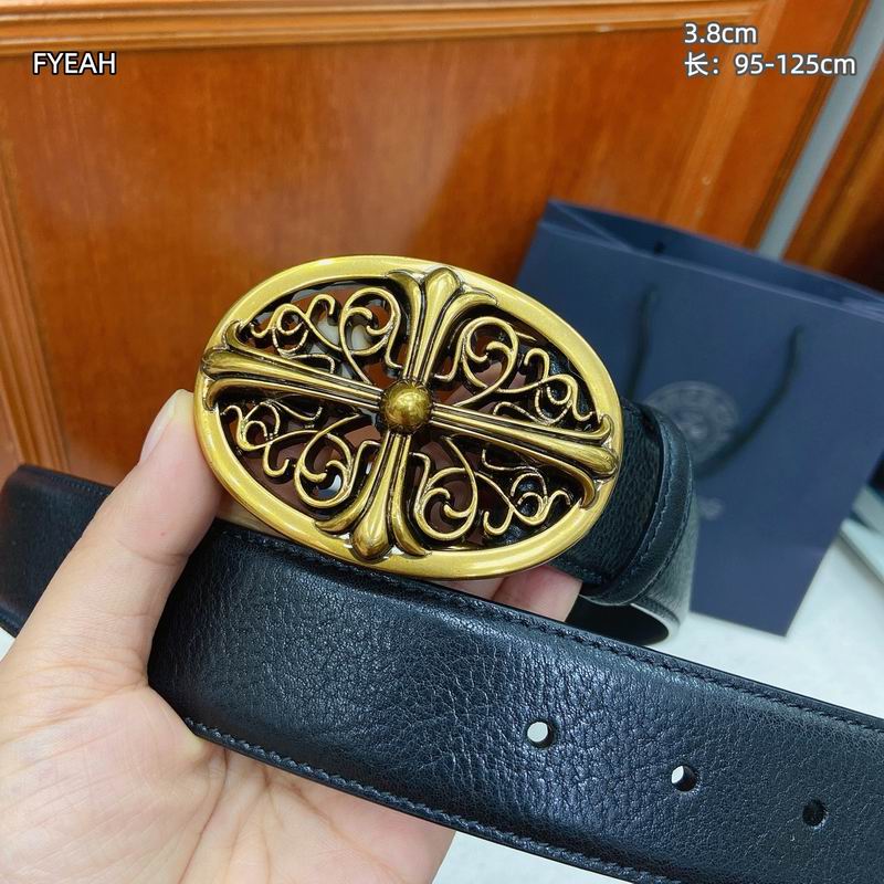 Chrome Hearts belt 38mmX95-125cm 8L (112)