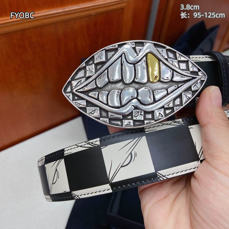 Chrome Hearts belt 38mmX95-125cm 8L (12)