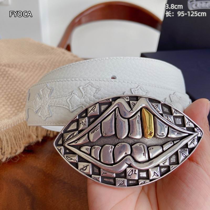 Chrome Hearts belt 38mmX95-125cm 8L (15)