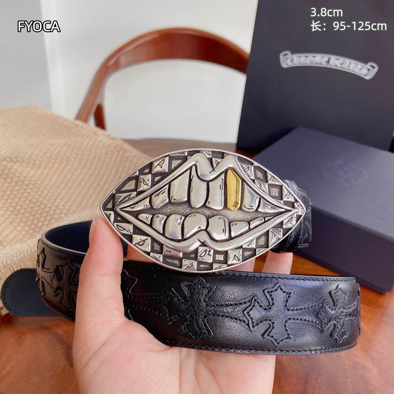 Chrome Hearts belt 38mmX95-125cm 8L (17)