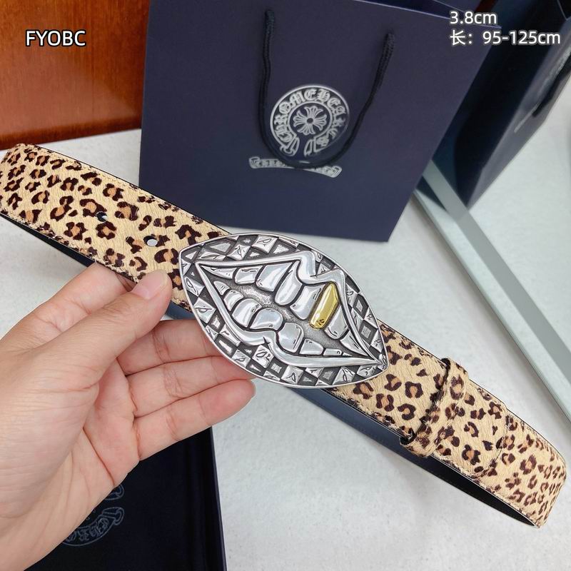 Chrome Hearts belt 38mmX95-125cm 8L (18)
