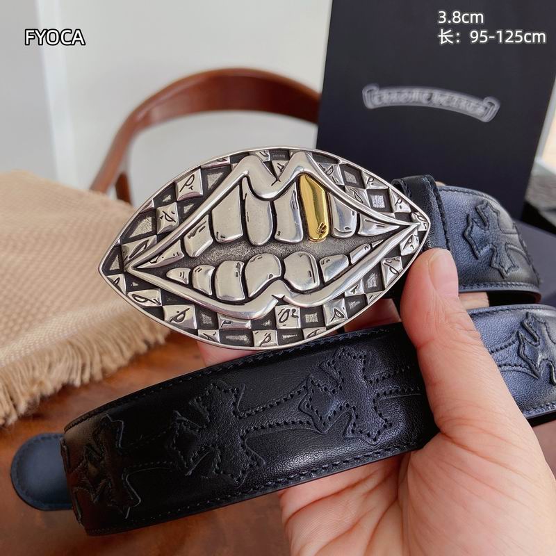 Chrome Hearts belt 38mmX95-125cm 8L (19)