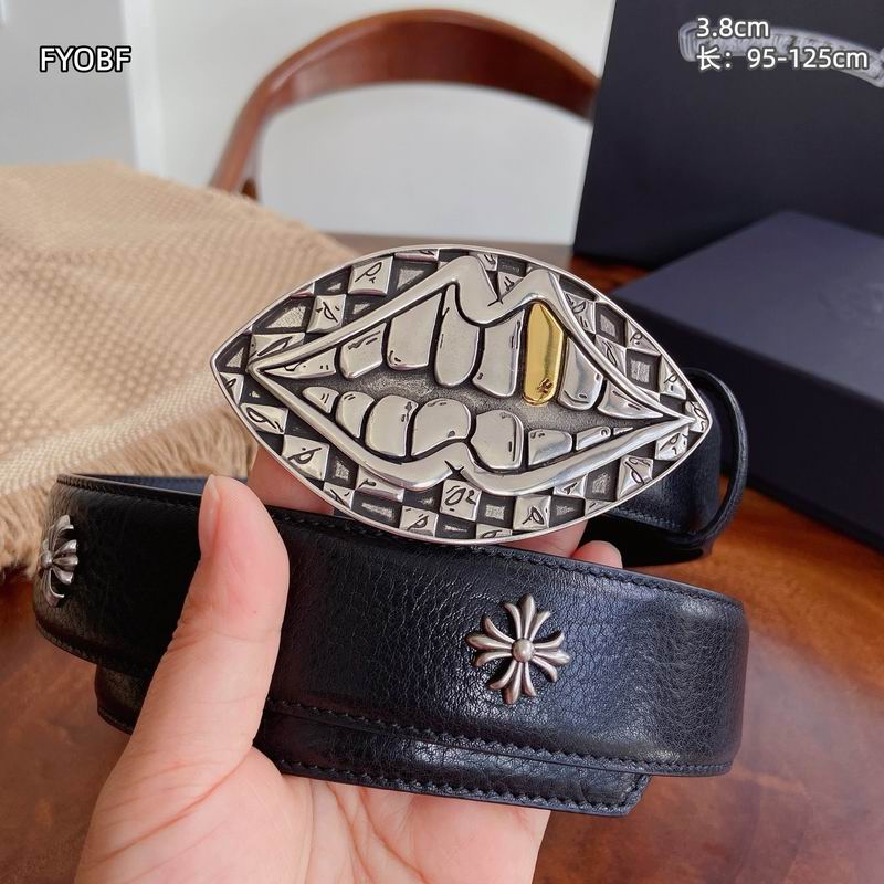 Chrome Hearts belt 38mmX95-125cm 8L (2)