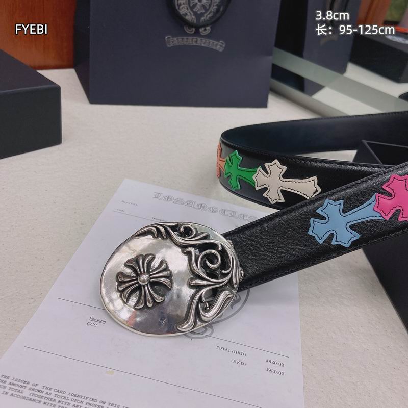 Chrome Hearts belt 38mmX95-125cm 8L (2)
