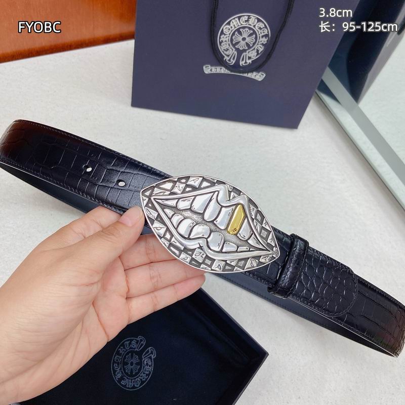 Chrome Hearts belt 38mmX95-125cm 8L (22)