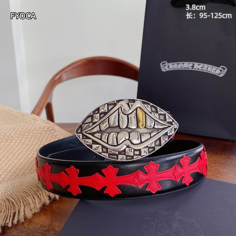 Chrome Hearts belt 38mmX95-125cm 8L (24)