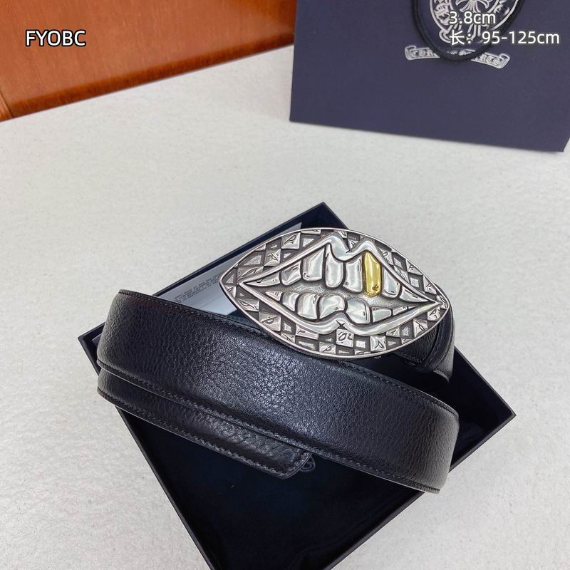 Chrome Hearts belt 38mmX95-125cm 8L (28)