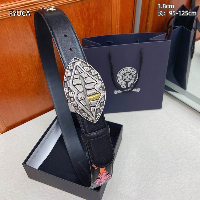 Chrome Hearts belt 38mmX95-125cm 8L (3)