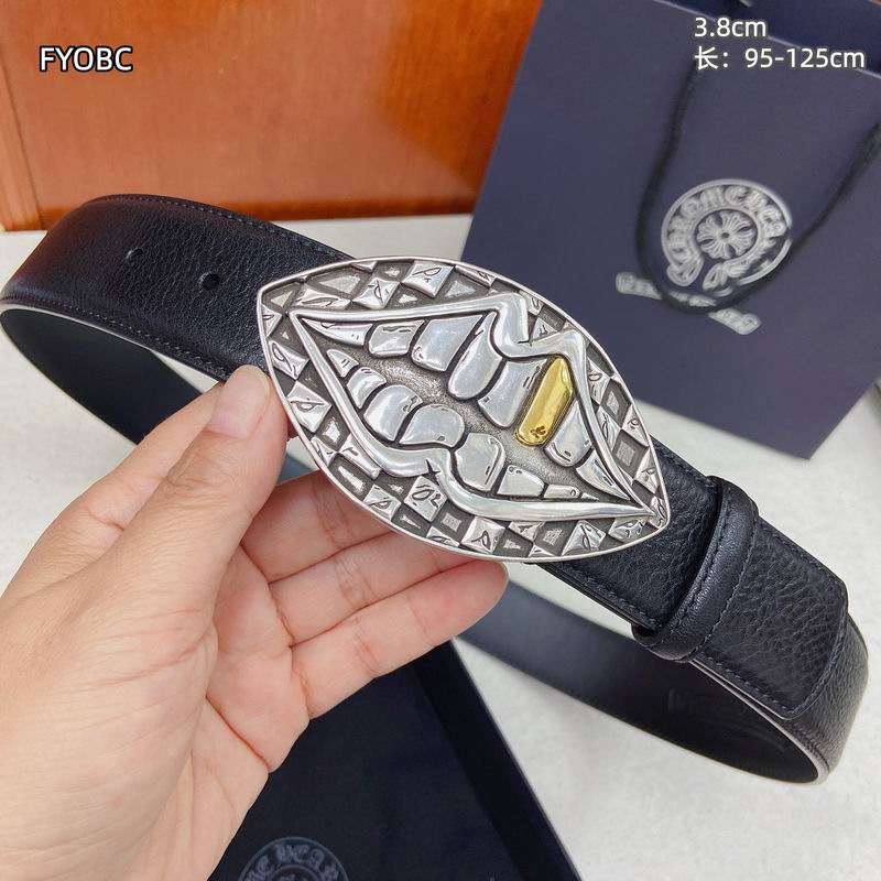 Chrome Hearts belt 38mmX95-125cm 8L (30)