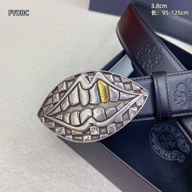 Chrome Hearts belt 38mmX95-125cm 8L (31)