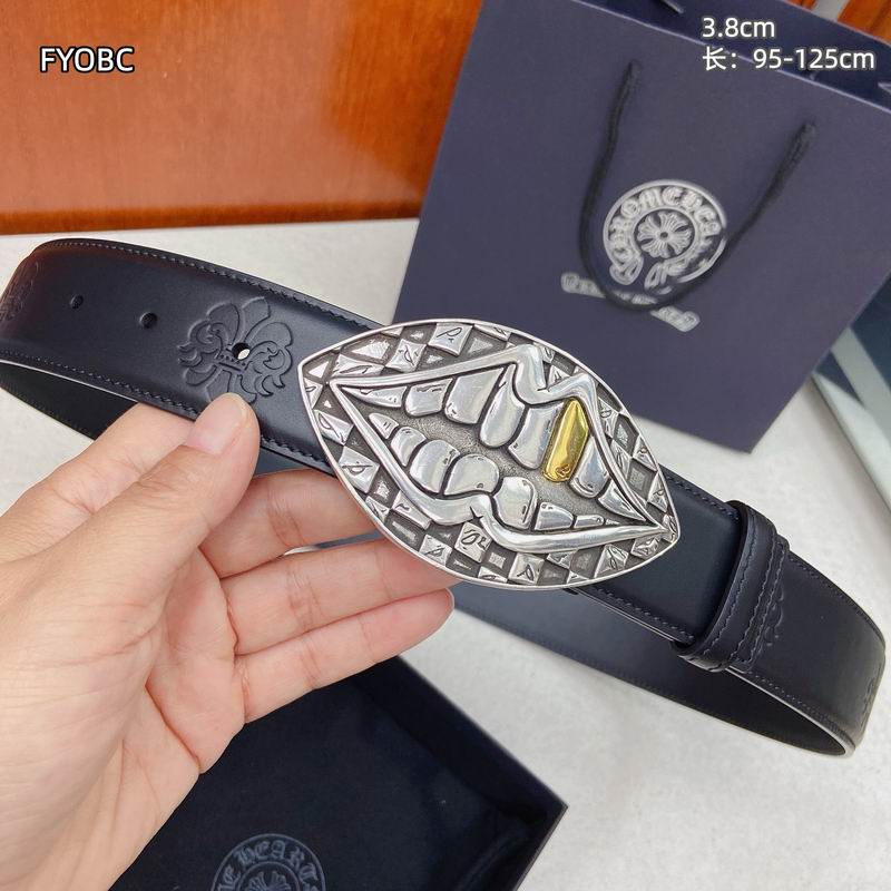 Chrome Hearts belt 38mmX95-125cm 8L (33)