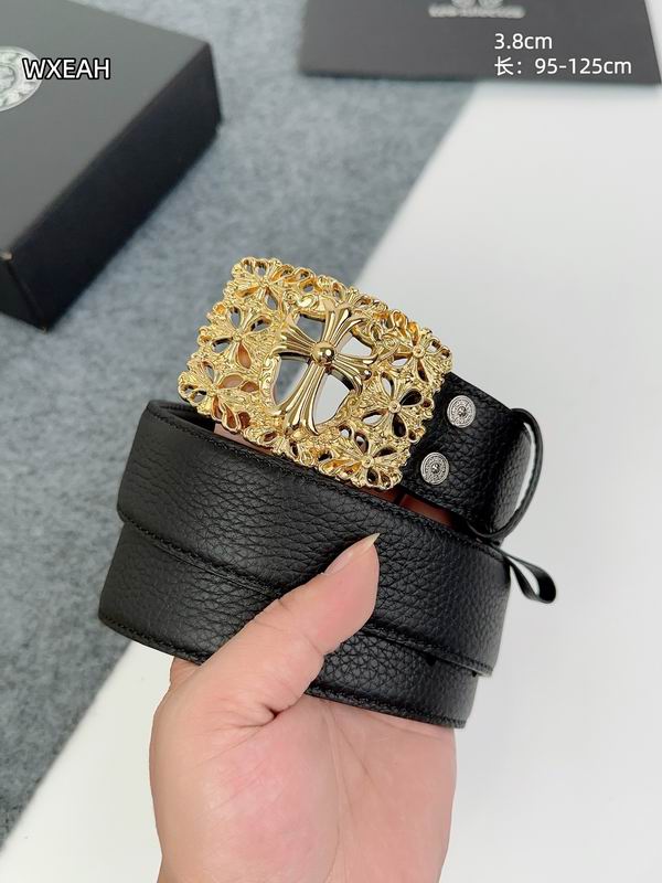 Chrome Hearts belt 38mmX95-125cm 8L (36)