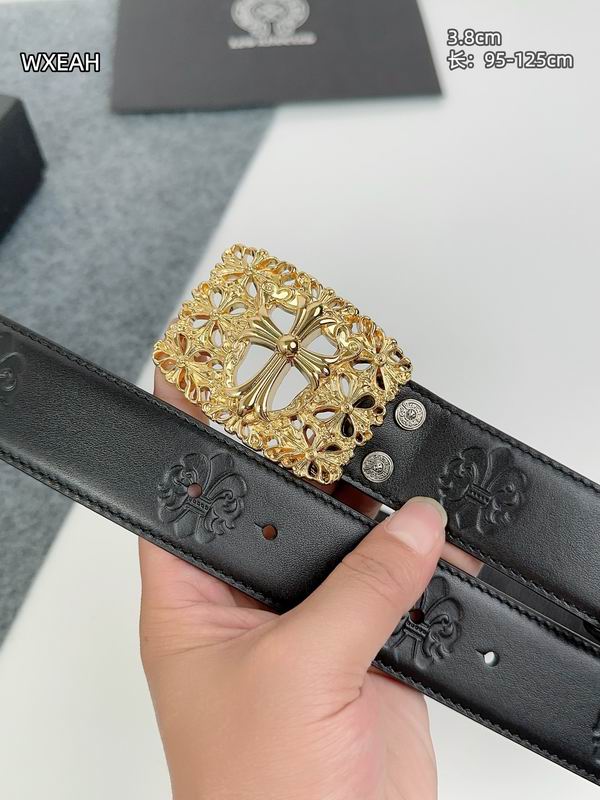Chrome Hearts belt 38mmX95-125cm 8L (39)