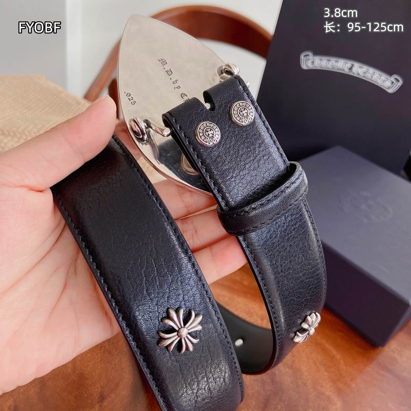 Chrome Hearts belt 38mmX95-125cm 8L (4)