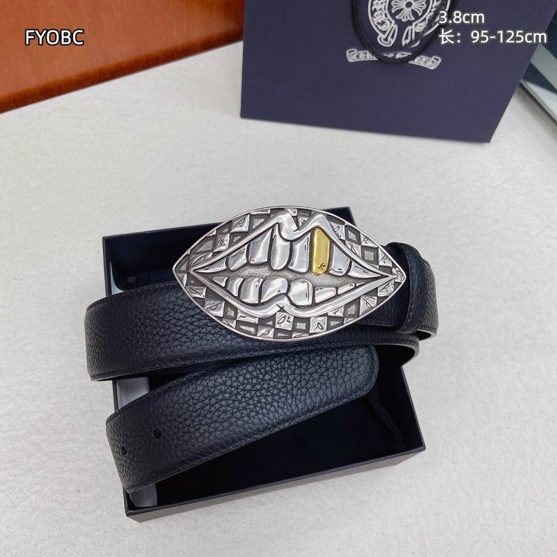 Chrome Hearts belt 38mmX95-125cm 8L (40)