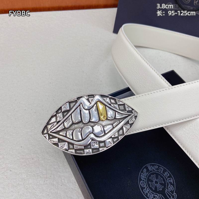 Chrome Hearts belt 38mmX95-125cm 8L (43)