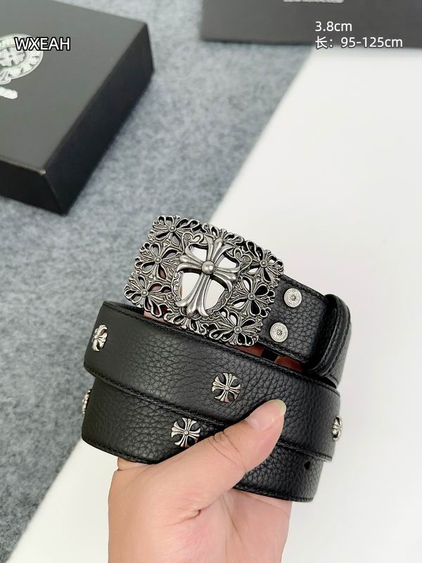 Chrome Hearts belt 38mmX95-125cm 8L (44)