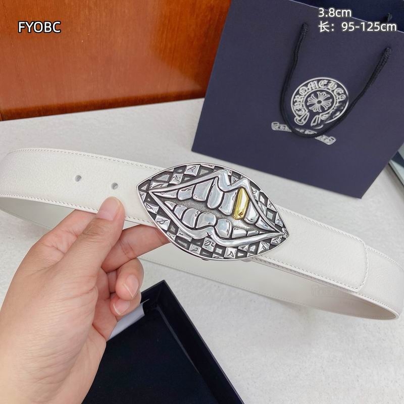Chrome Hearts belt 38mmX95-125cm 8L (45)