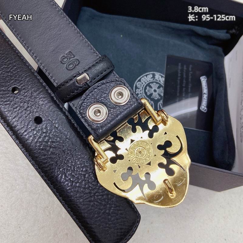 Chrome Hearts belt 38mmX95-125cm 8L (46)