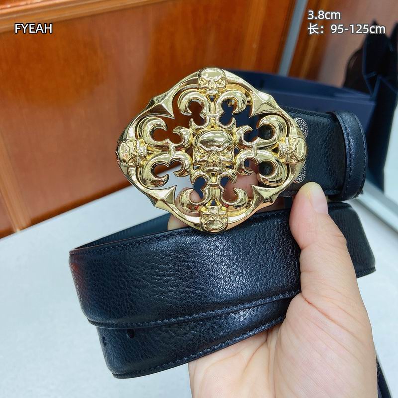 Chrome Hearts belt 38mmX95-125cm 8L (47)