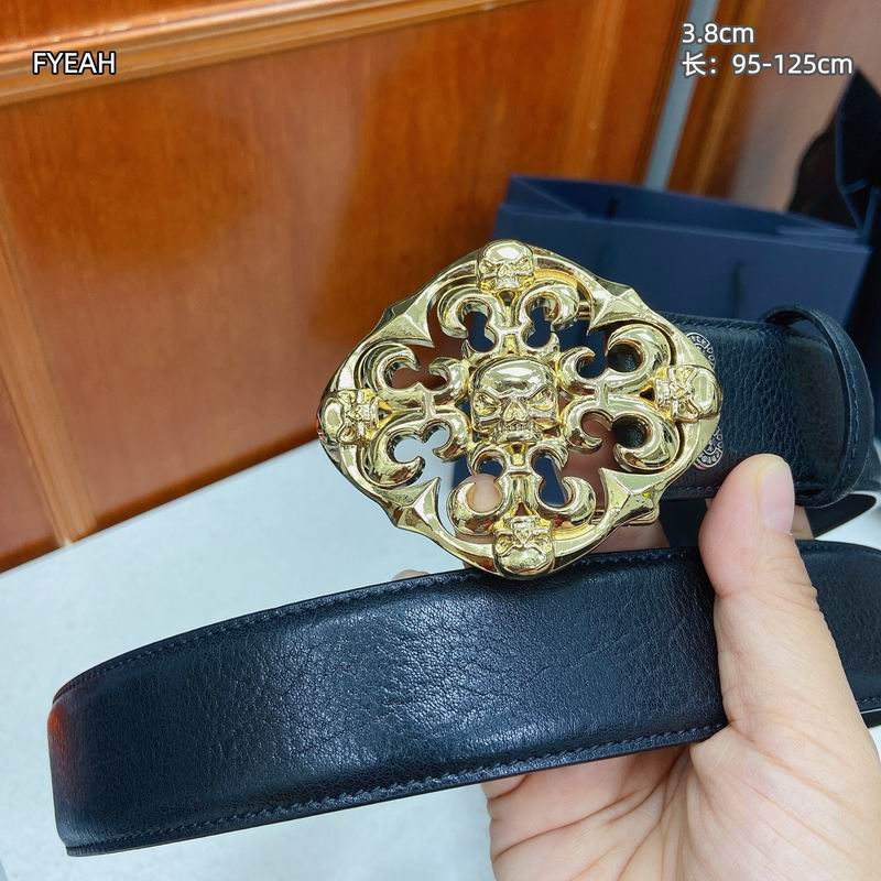 Chrome Hearts belt 38mmX95-125cm 8L (48)