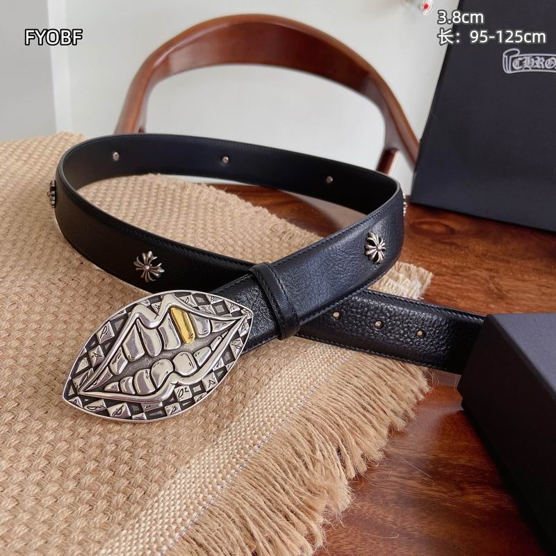 Chrome Hearts belt 38mmX95-125cm 8L (5)