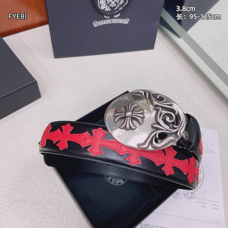 Chrome Hearts belt 38mmX95-125cm 8L (5)