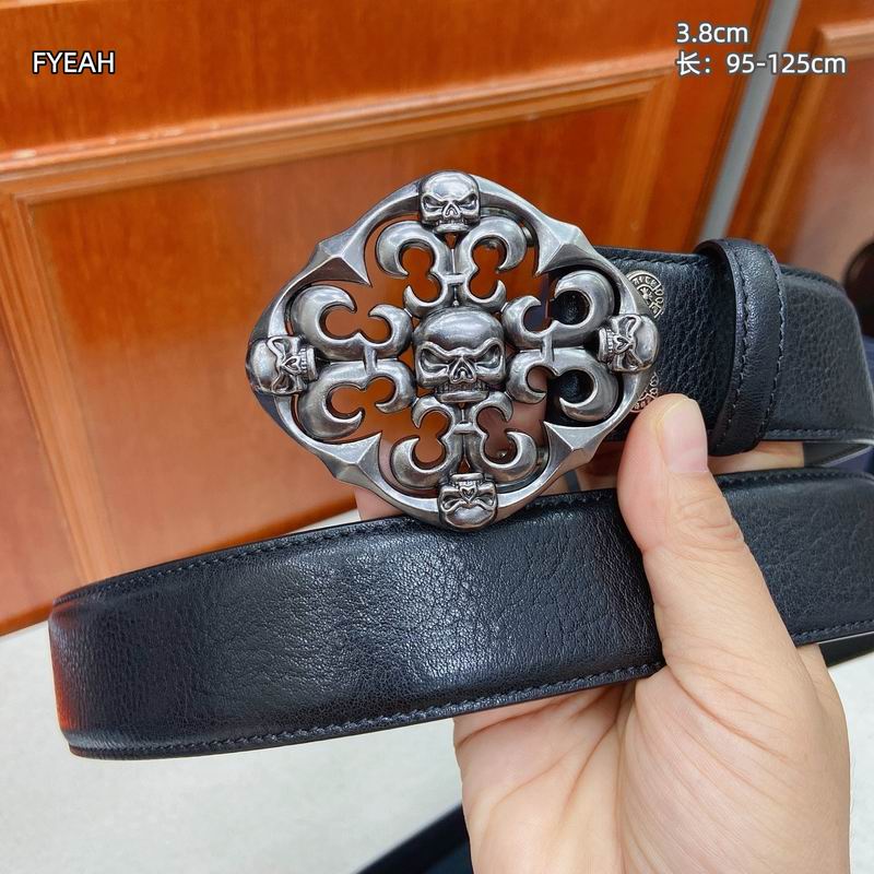 Chrome Hearts belt 38mmX95-125cm 8L (52)