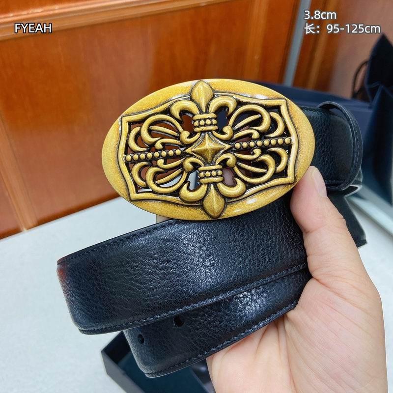 Chrome Hearts belt 38mmX95-125cm 8L (59)