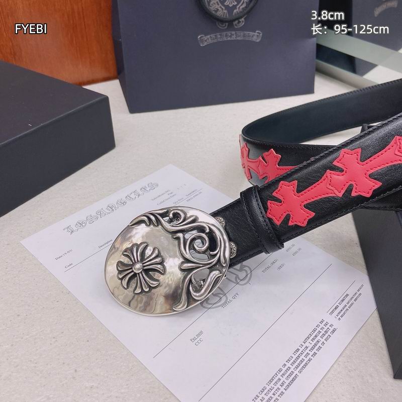 Chrome Hearts belt 38mmX95-125cm 8L (6)