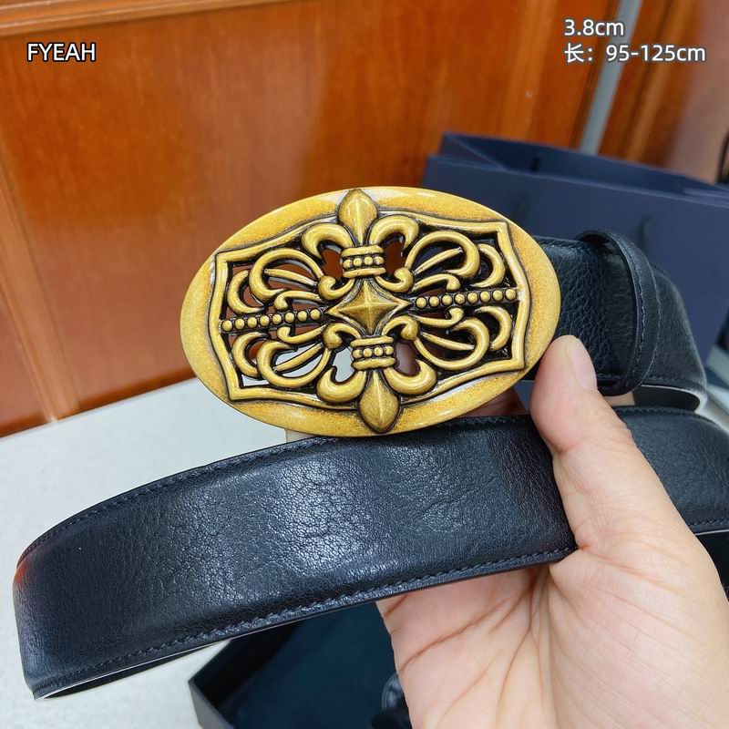 Chrome Hearts belt 38mmX95-125cm 8L (60)
