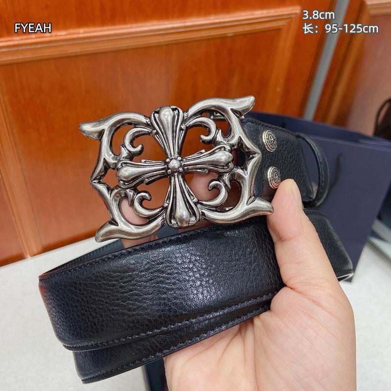 Chrome Hearts belt 38mmX95-125cm 8L (66)