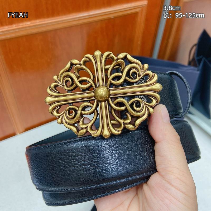 Chrome Hearts belt 38mmX95-125cm 8L (71)