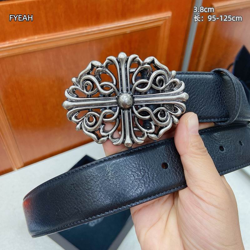 Chrome Hearts belt 38mmX95-125cm 8L (76)