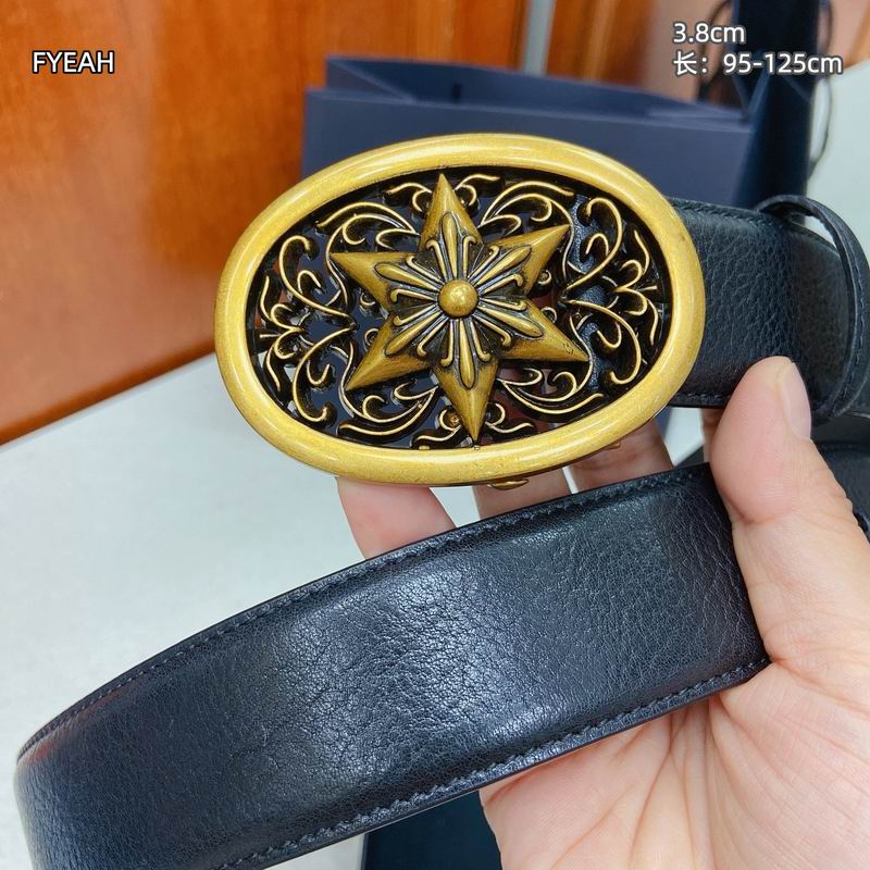 Chrome Hearts belt 38mmX95-125cm 8L (84)