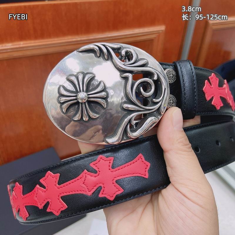 Chrome Hearts belt 38mmX95-125cm 8L (9)