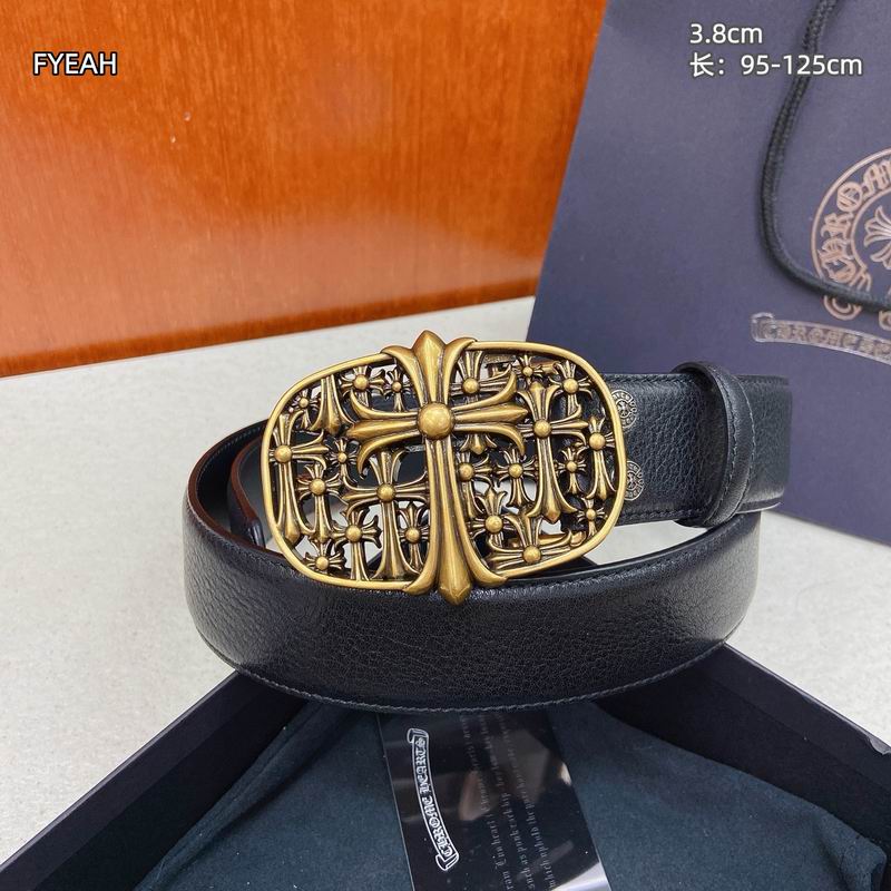 Chrome Hearts belt 38mmX95-125cm 8L (94)
