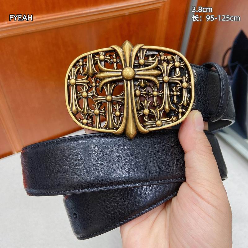 Chrome Hearts belt 38mmX95-125cm 8L (95)