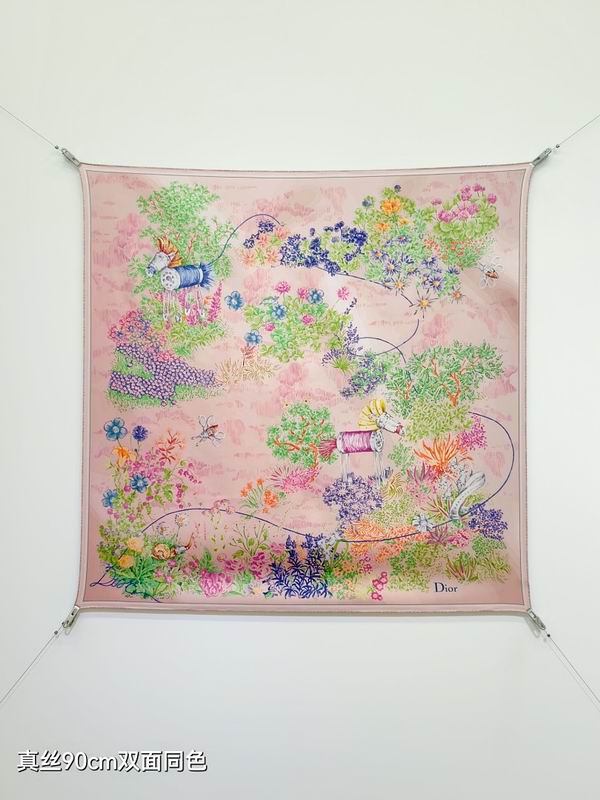 Dior Silk Scarf hm (15)