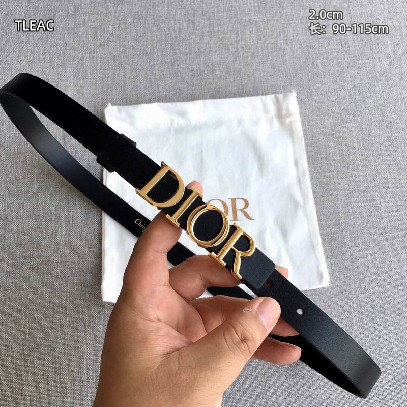 Dior belt 20mmX90-115cm 8L (2)