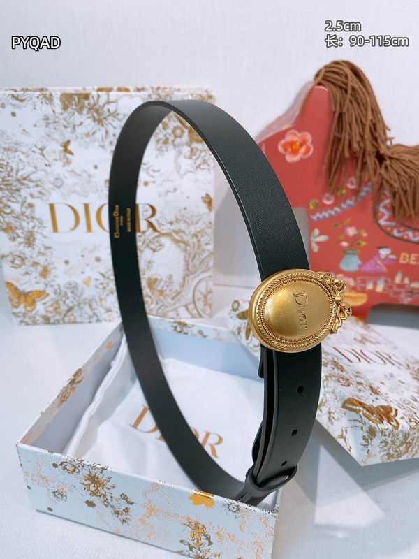 Dior belt 25mmX90-115cm 8L (1)