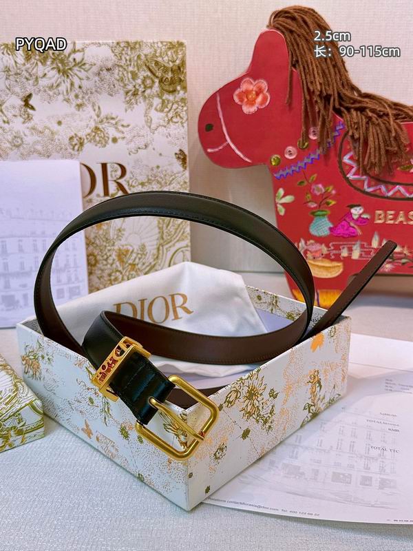Dior belt 25mmX90-115cm 8L (19)